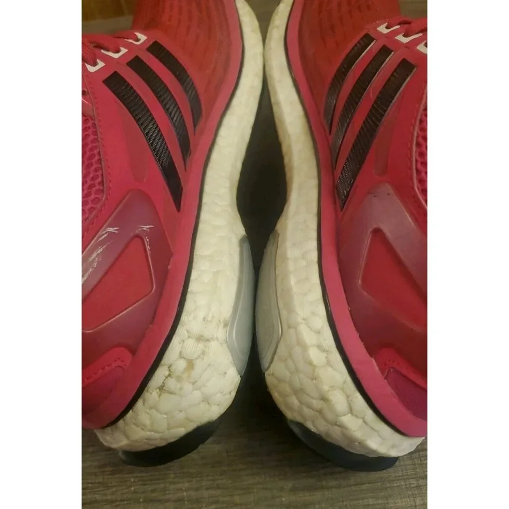 Adidas Energy Boost Athletic Running Shoes Women’s Size‎ 8 Pink